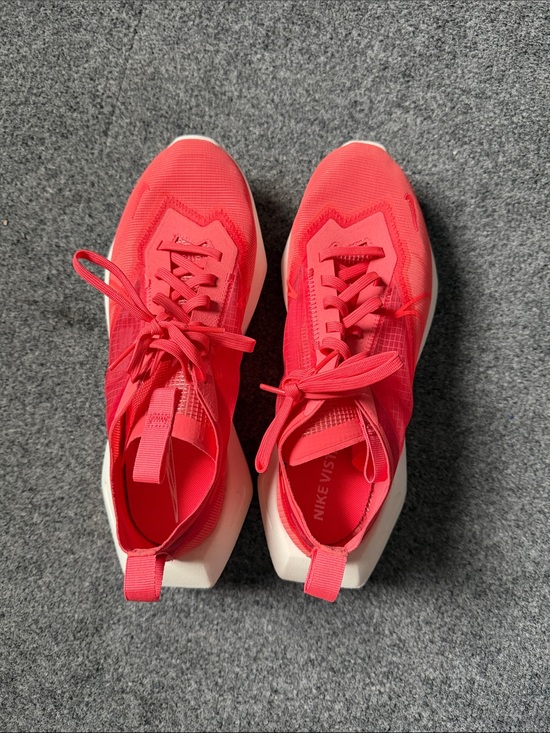 Nike Shoes - Nike Women's Bright Coral Red/Orange Lace-Up Vista Lite Running Sneakers